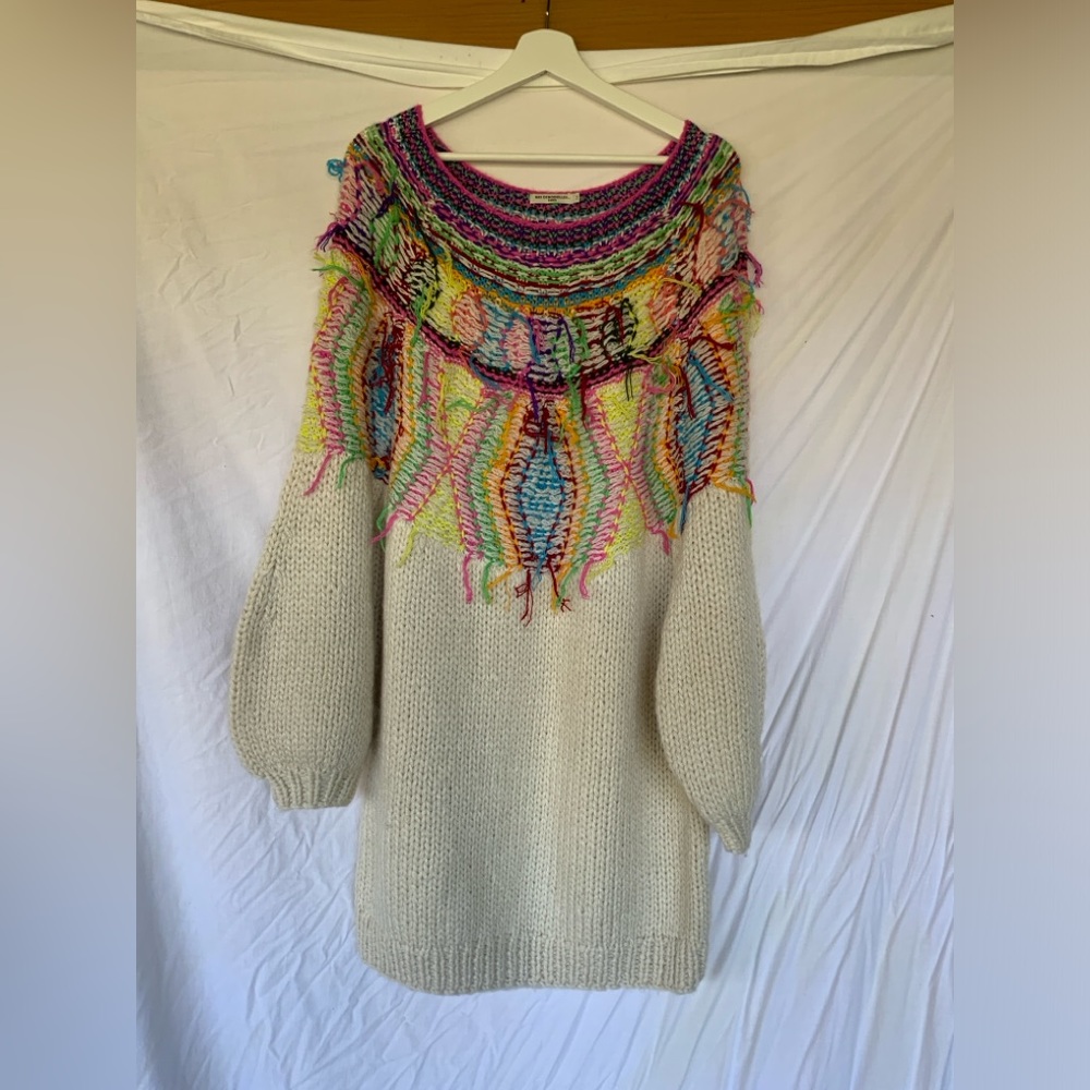 Vintage Mes Demoiselles Paris Maya Knit Sweater Dress